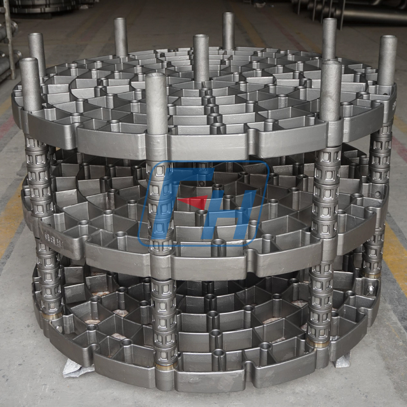 Tace do urządzeń do obróbki cieplnej 1450 mm do pieca wgłębnego o śr.